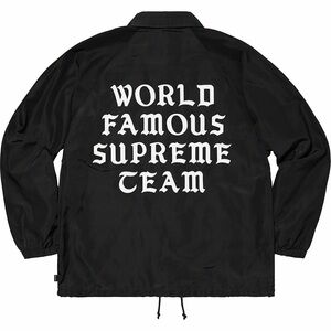 Supreme World Famous Coaches Jacket Black